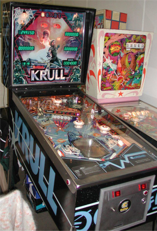 Illustration for article titled Krull Pinball Table
